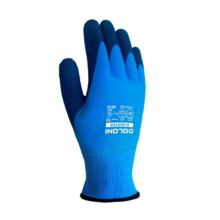 Рукавички з латексним покриттям WinterGrip 10