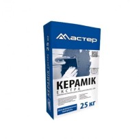 ► Клей для плитки Мастер Керамік Екстра 25 кг • Краща ціна в Борисполі, Воронькові • Купити в магазині ПРО100БУД