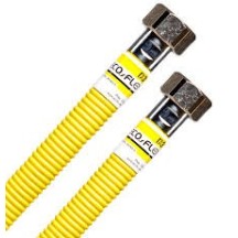 Шланг газовий ECO FLEX ВВ 1/2 х 80 см жовтий
