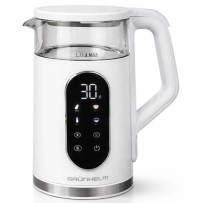 Чайник елек. GRUNHEM 1.7L, 2200Вт, скл. білий