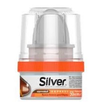 Губка-блиск Silver для взуття 50мл чорна
