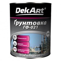► Ґрунтовка ГФ-021 DekArt 0.9 кг сіра • Краща ціна в Борисполі, Воронькові • Купити в магазині ПРО100БУД