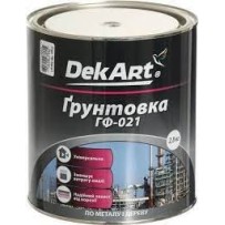 ► Ґрунтовка ГФ-021 DekArt 2,8 кг сіра • Краща ціна в Борисполі, Воронькові • Купити в магазині ПРО100БУД