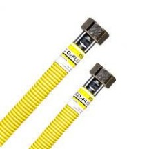 ► Шланг газовий ECO FLEX ВВ 1/2 х 100 см жовтий • Краща ціна в Борисполі, Воронькові • Купити в магазині ПРО100БУД