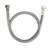 ► Шланг газовий ECO FLEX ВВ 1/2 х 200 см хром • Краща ціна в Борисполі, Воронькові • Купити в магазині ПРО100БУД