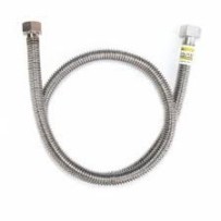 ► Шланг газовий ECO FLEX ВВ 1/2 х 200 см хром • Краща ціна в Борисполі, Воронькові • Купити в магазині ПРО100БУД