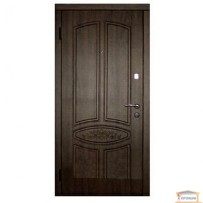 ► Двері СТАНДАРТ F гранат (кор.емаль) 960 L • Краща ціна в Борисполі, Воронькові • Купити в магазині ПРО100БУД