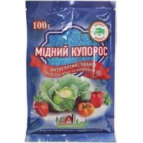 ► Мідний купорос 100 г • Краща ціна в Борисполі, Воронькові • Купити в магазині ПРО100БУД