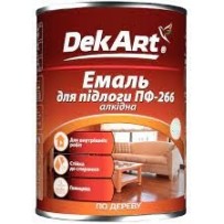 ► Емаль DekArt ПФ-266 жовто-коричнева 2.8 кг • Краща ціна в Борисполі, Воронькові • Купити в магазині ПРО100БУД
