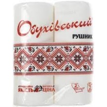 ► Рушник паперовий білий 2 шт Обухывський • Краща ціна в Борисполі, Воронькові • Купити в магазині ПРО100БУД