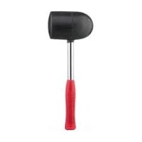 ► Киянка гумова INTERTOOL НТ-0228 чорна 1250 г • Краща ціна в Борисполі, Воронькові • Купити в магазині ПРО100БУД