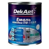 ► Емаль DekArt ПФ-115 червоно-коричнева 0.9 кг • Краща ціна в Борисполі, Воронькові • Купити в магазині ПРО100БУД