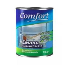 ► Емаль Comfort ПФ-115 жовта 0,9 кг • Краща ціна в Борисполі, Воронькові • Купити в магазині ПРО100БУД