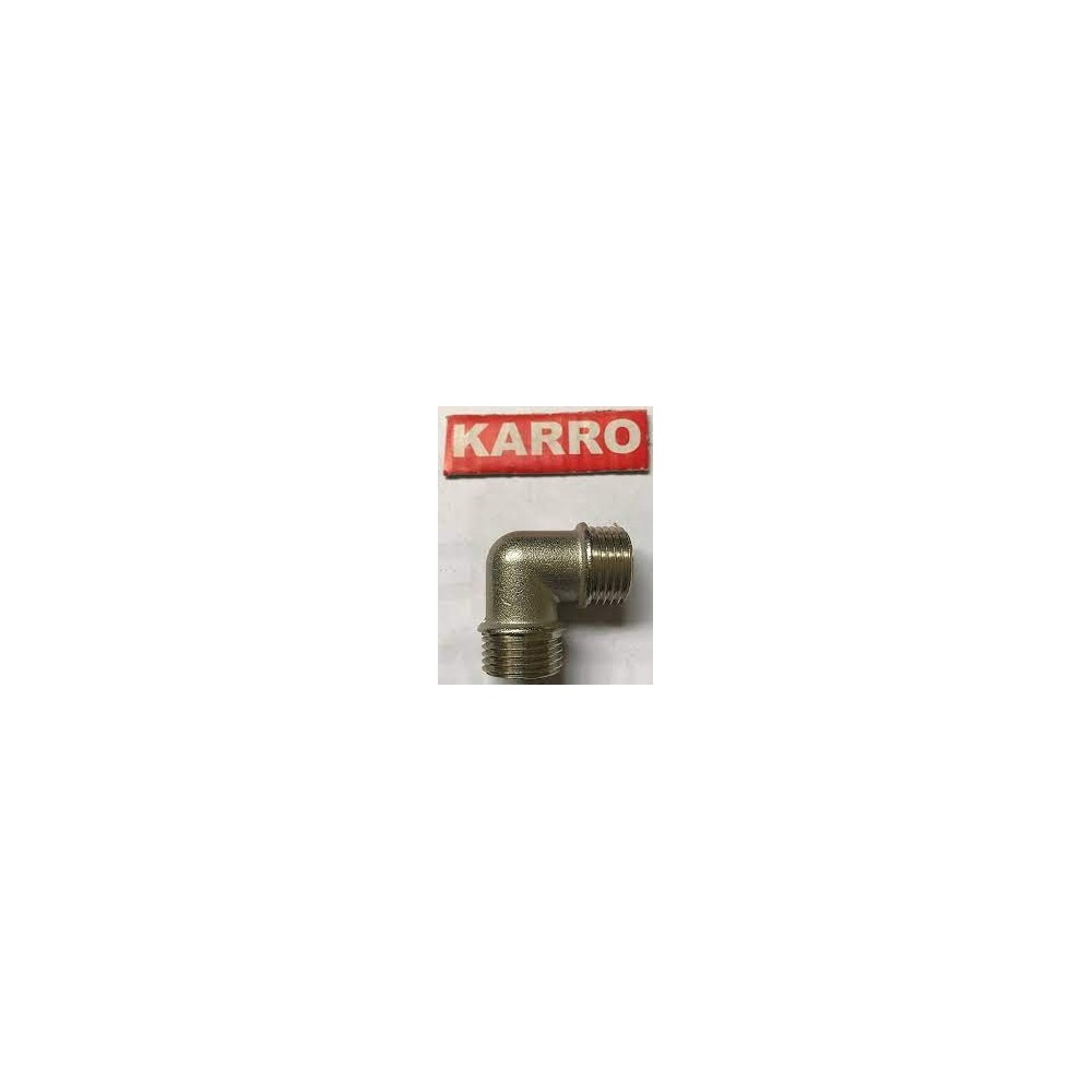 ► Коліно ЗЗ 1/2" KARRO • Краща ціна в Борисполі, Воронькові • Купити в магазині ПРО100БУД