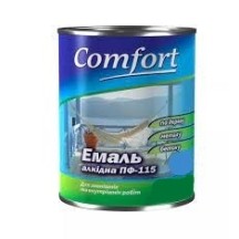 ► Емаль Comfort ПФ-115 червона 0,9 кг • Краща ціна в Борисполі, Воронькові • Купити в магазині ПРО100БУД