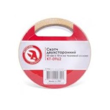 ► Скотч двосторонній на тканинній основі Intertool 10 м х 50 мм • Краща ціна в Борисполі, Воронькові • Купити в магазині ПРО100Б