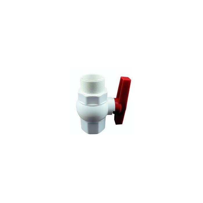 Кран шаровий ВЗ 1/2" пластиковий