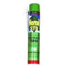 ► Клей-піна ручна Hercul STD Manto 850 мл • Краща ціна в Борисполі, Воронькові • Купити в магазині ПРО100БУД
