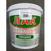 ► Лак акриловий Ультра 1 л глянцевий • Краща ціна в Борисполі, Воронькові • Купити в магазині ПРО100БУД