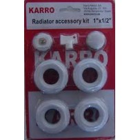 ► Набір футорок для радіатора 1/2 KARRO • Краща ціна в Борисполі, Воронькові • Купити в магазині ПРО100БУД