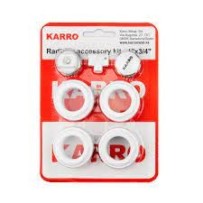 ► Набір футорок для радіатора 3/4 KARRO • Краща ціна в Борисполі, Воронькові • Купити в магазині ПРО100БУД