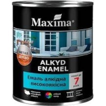 Емаль Maxima ТМ високоякісна зелена 0,7 кг