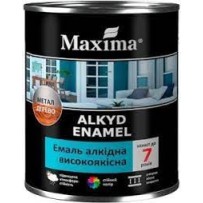 ► Емаль Maxima ТМ високоякісна зелена 0,7 кг • Краща ціна в Борисполі, Воронькові • Купити в магазині ПРО100БУД