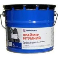 ► Мастика Праймер-бітумний Sweetondale 3 л • Краща ціна в Борисполі, Воронькові • Купити в магазині ПРО100БУД