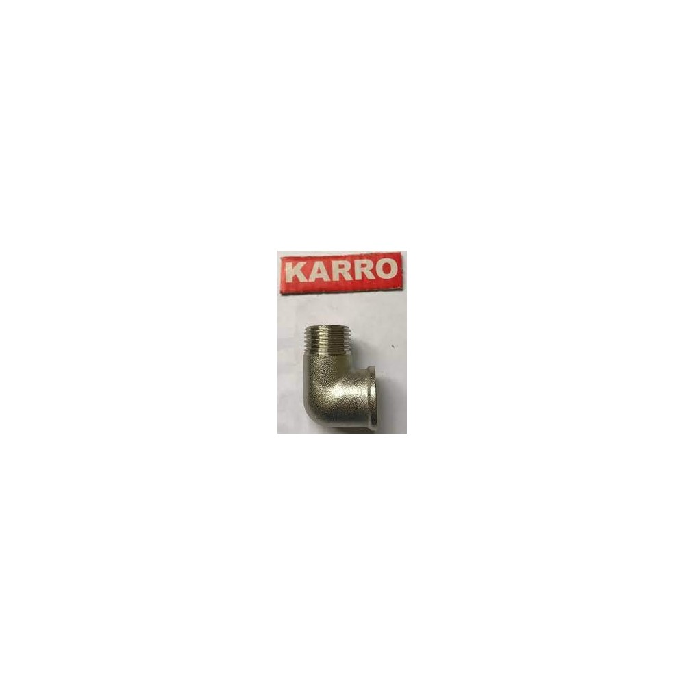 ► Коліно ВЗ 1/2" KARRO • Краща ціна в Борисполі, Воронькові • Купити в магазині ПРО100БУД