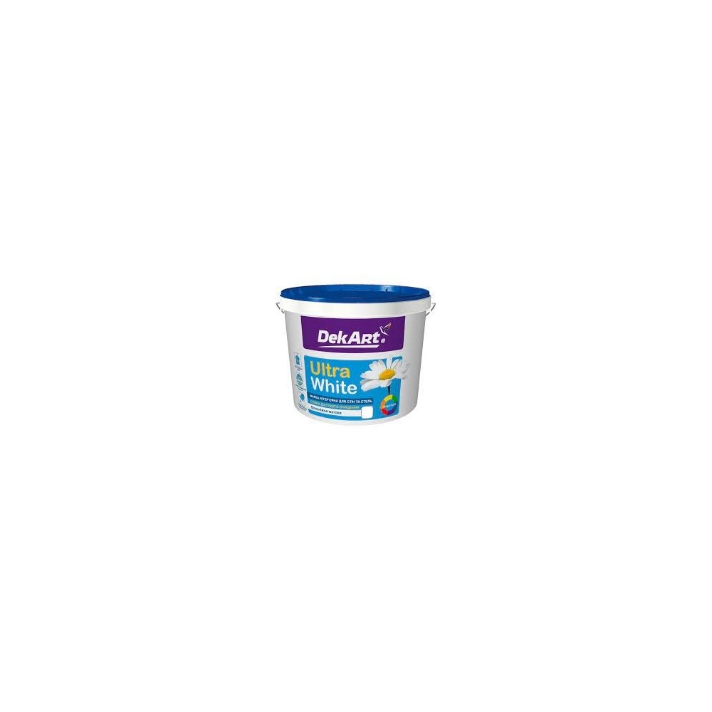 Фарба DekArt Ultra White 12,6 кг матова