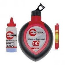 ► Шнур розмічальний INTERTOOL 3 в 1 • Краща ціна в Борисполі, Воронькові • Купити в магазині ПРО100БУД