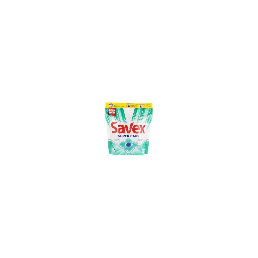► Капсула для прання Savex фреш 12 шт • Краща ціна в Борисполі, Воронькові • Купити в магазині ПРО100БУД