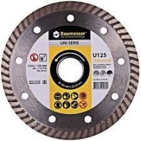 ► Круг алмазний Baumesser Univrsal турбо 125 мм • Краща ціна в Борисполі, Воронькові • Купити в магазині ПРО100БУД