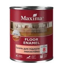 ► Емаль Maxima ТМ для підлоги черв-коричн. 2,3кг • Краща ціна в Борисполі, Воронькові • Купити в магазині ПРО100БУД