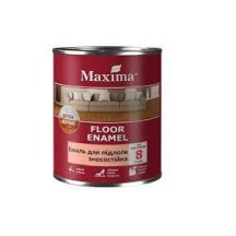 Емаль Maxima ТМ для підлоги жовто-коричнева 2,3 кг
