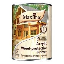 ► Грунтовка деревозахисна акрилова ТМ Maxima 0,75 л • Краща ціна в Борисполі, Воронькові • Купити в магазині ПРО100БУД
