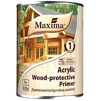 ► Грунтовка деревозахисна акрилова ТМ Maxima 0,75 л • Краща ціна в Борисполі, Воронькові • Купити в магазині ПРО100БУД