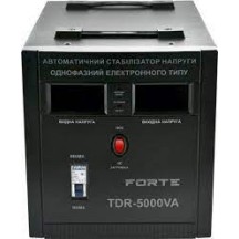 ► Стабілізатор напруги FORTE TDR-5000VA • Краща ціна в Борисполі, Воронькові • Купити в магазині ПРО100БУД