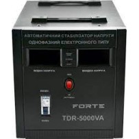 ► Стабілізатор напруги FORTE TDR-5000VA • Краща ціна в Борисполі, Воронькові • Купити в магазині ПРО100БУД