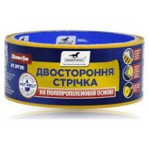 ► Скотч двосторонній Mustang 38 мм 25 м 170 мкм • Краща ціна в Борисполі, Воронькові • Купити в магазині ПРО100БУД