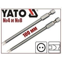 ► Біта 100 мм YATO №4,8 • Краща ціна в Борисполі, Воронькові • Купити в магазині ПРО100БУД