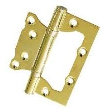 ► Петля сталева YU-TL HG01 100*75*2 • Краща ціна в Борисполі, Воронькові • Купити в магазині ПРО100БУД