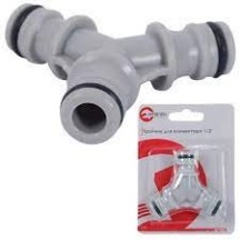 ► Трійник для з'єднання 1/2 INTERTOOL • Краща ціна в Борисполі, Воронькові • Купити в магазині ПРО100БУД