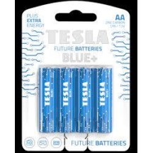 ► Батарейки TESLA BLUE LR06, 4шт • Краща ціна в Борисполі, Воронькові • Купити в магазині ПРО100БУД