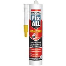 ► Герметик SOUDAL FIX ALL HT білий 290 мл • Краща ціна в Борисполі, Воронькові • Купити в магазині ПРО100БУД
