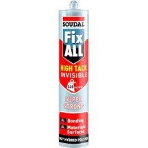 ► Герметик SOUDAL FIX ALL HT прозорий 290 мл • Краща ціна в Борисполі, Воронькові • Купити в магазині ПРО100БУД