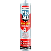 ► Герметик SOUDAL FIX ALL HT прозорий 290 мл • Краща ціна в Борисполі, Воронькові • Купити в магазині ПРО100БУД