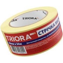 ► Стрічка малярна TRIORA 48 х 50 м • Краща ціна в Борисполі, Воронькові • Купити в магазині ПРО100БУД