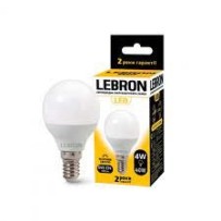 ► Лампочка LEBRON LED G45/E14 4W • Краща ціна в Борисполі, Воронькові • Купити в магазині ПРО100БУД
