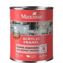 ► Емаль Maxima ТМ дерево/метал лаванда 0,75л • Краща ціна в Борисполі, Воронькові • Купити в магазині ПРО100БУД